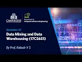 Pre-processing Part 4 Module 2 CSE VI Data Mining Data Warehousing VTU Syllabus CiTech