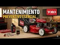 How to perform maintenance on a TORO lawnmower Step by Step