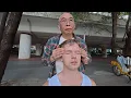 ASMR The Best Chinese Street Head Massage Ever