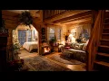 Lagu 🔴A Quiet Cabin Holding Gentle Warmth | Cozy Fireplace Ambience for Deep Sleep and Calm Ease 💤