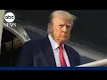 Donald Trump out on bond after being booked at the Fulton County Jail in Atlanta ABCNL