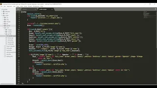 php insert update delete crud project using mysql database part 6