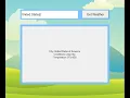 Making a weather app in python