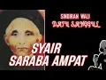 Download Lagu SYAIR SARABA AMPAT (VERSI LENGKAP)