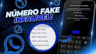 INFALÍVEL: COMO CRIAR NÚMERO FAKE PERMANETE PARA WHATSAPP E OUTROS APPS (NÚMERO VIRTUAL PERMANETE)