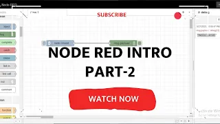 Node-Red Introduction How to work with node-red Part-2