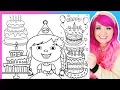 Coloring Birt ay Cakes Birt ay Girl Coloring Pages Happy Birt ay Coloring s