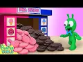 Download Lagu Pea Pea Explore Black Pink Oreo Vending Machine 🍩 Cartoon For Kids 💖 Pea Pea World