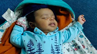 kairas outing baby kaira fun time shopping time pizza time
