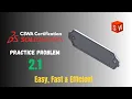 SOLIDWORKS Practice Problem 2 1 Solution CSWA Preparation CAD Exercise