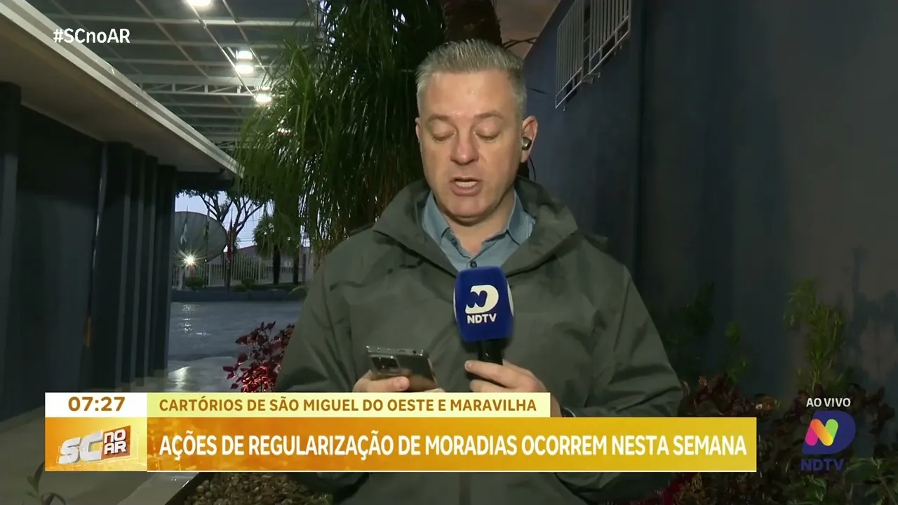 Cartórios do Oeste realizam ações de regularização de moradias nesta semana