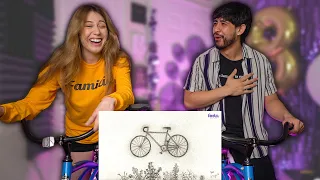 BTS RM 'Bicycle' - COUPLES FIRST TIME REACTION! #2021BTSFESTA