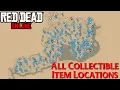 Red Dead Online - All Collectible Item Locations Interactive Map
