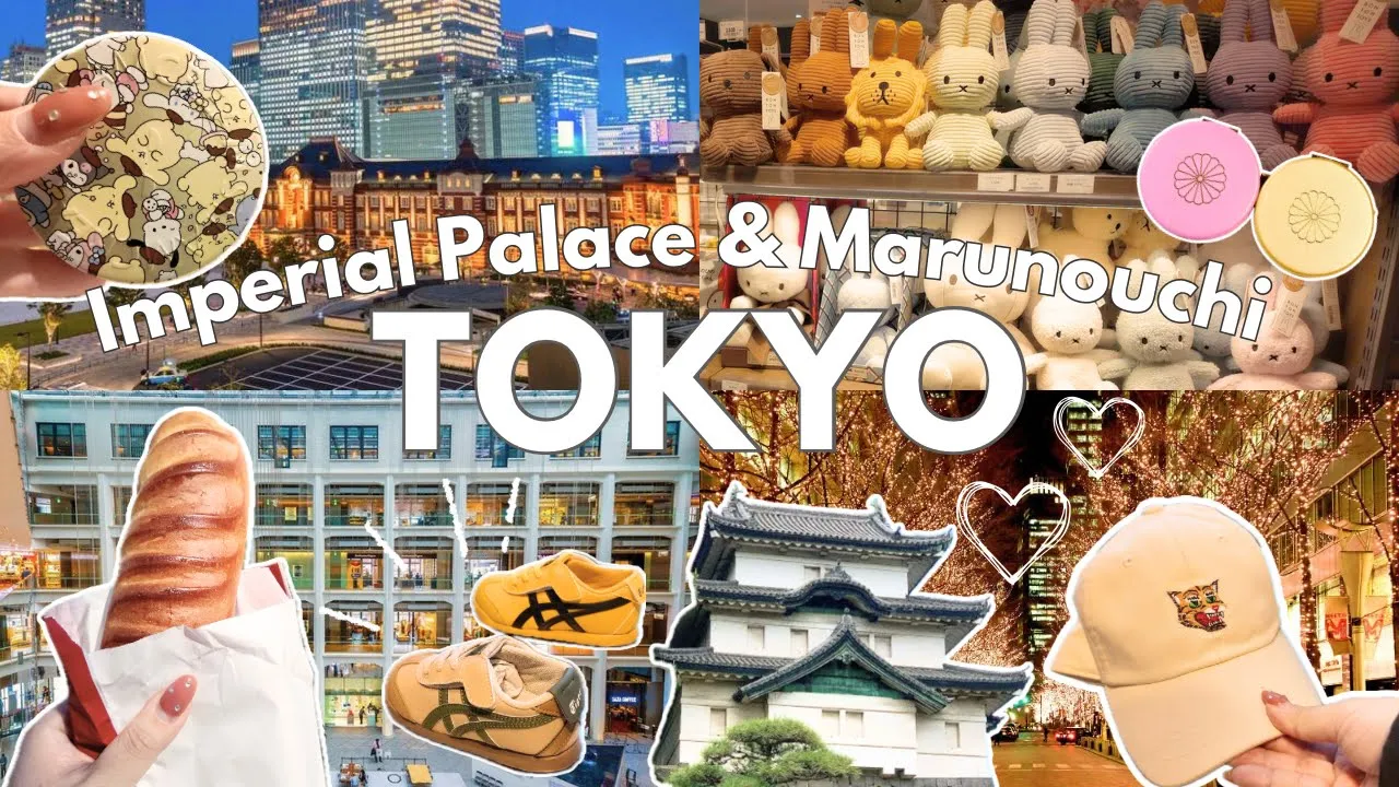 Tokyo Imperial Palace & Marunouchi Shopping Vlog｜KITTE, Marunouchi Building