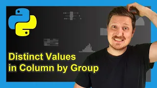 Count Unique Values by Group in Column of pandas DataFrame in Python Example nunique Function