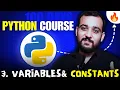 Variables Constants in Python 100 DAYS Python by Coding Wallah