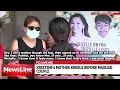 KRISTINE s MOTHER KNEELS BEFORE MAGUAD COUPLE