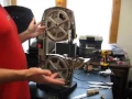 Ryobi 9 inch bandsaw setup balancing metal cutting blade
