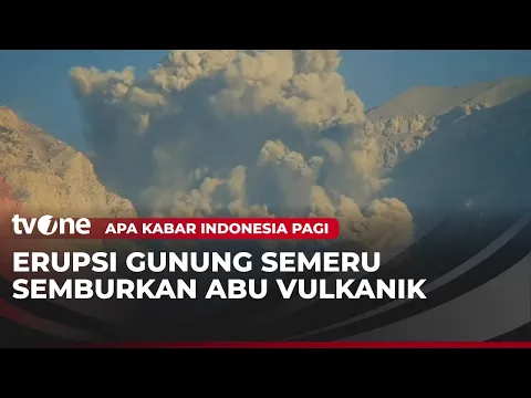 Erupsi Gunung Semeru Sebarkan Hujan Abu Vulkanik Di Sejumlah Daerah