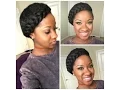 Natural Hair Style Goddess Braid