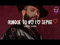 Carin León - Aunque tú no lo sepas (Letra)