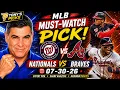 Washington Nationals vs Atlanta Braves Pick 26 MLB Pick Prediction