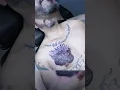 Aztec God Chest Tattoo