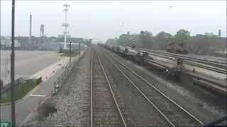 Amtrak Cab Ride from Chicago to Indianapolis - April 24 2010