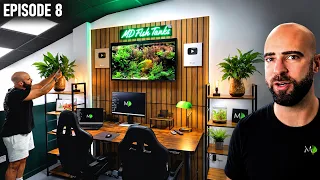 Building The Ultimate Media Centre with NO FILTER Jars & Vases |EP08| Warehouse To Fish Studio