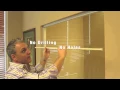 How to Install a Spring Tension Curtain Rod