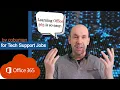 Learning Office 365 for Tech Support Jobs Add Users Licenses and Permissions