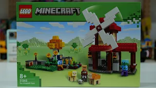 LEGO Minecraft 21262 The Windmill Farm - LEGO Speed Build Review