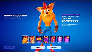 *NEW* FORTNITE ITEM SHOP TODAY! (CRASH BANDICOOT)