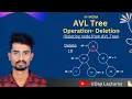Deleting AVL Tree Nodes Explained with Example