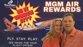 MGM Air Rewards charter flight junkets Is it worth it