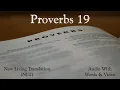Proverbs 19 - Holy Bible