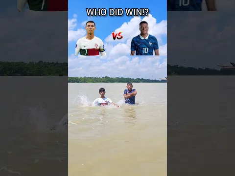 WHO DID WIN!? Mbappe vs Ronaldo CHALLENGE #shorts #mbappe #ronaldo #youtube #trending #viral #video