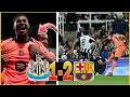Download Lagu BARÇA 2-1 NEWCASTLE ! MARCUS RASHFORD DOUBLÉ ! ARAUJO AU RENDEZ VOUS !