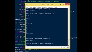 Guess Word Hangman Game using Python