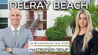 Delray Beach Condo Tour Villages of Oriole Abbey 10 Willowbrook Ln Apt 104