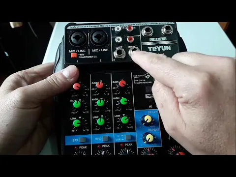 Download MP3 Mixer Multipropósito Con Bluetooth Y Conexión Al Pc Teyun A4