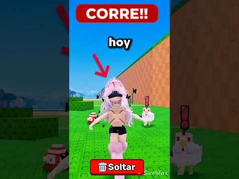 ROBA UN HUEVO pero SIN VER 💀 #roblox
