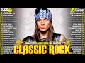 Lagu Best Classic Rock Songs Of All Time 🎧 Guns N' Roses, Nirvara, Metallica, Queen, Bon Jovi, AC/DC, U2