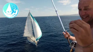 You win some you lose some Real Raw footage | Family Sailing the world