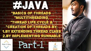Java Multithreading String Handling Java Part-1