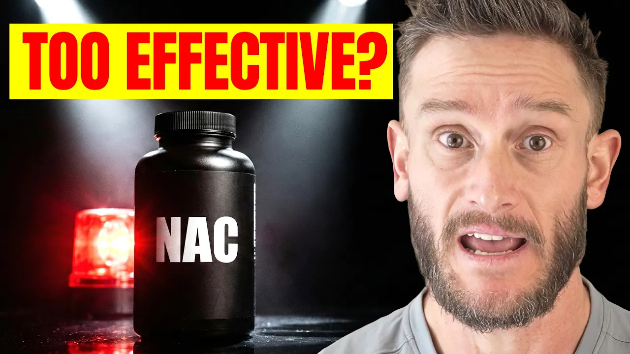 They Tried to Ban NAC… (because it works)