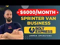 Earn 6000 A Month Sprinter Van Business