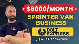 Earn 6000 A Month Sprinter Van Business