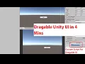 Unity UI Drag Drop How to make UI elements Draggable Draggable Unity UI