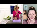 Shawn Killinger with sweaty Tarte rep on QVC